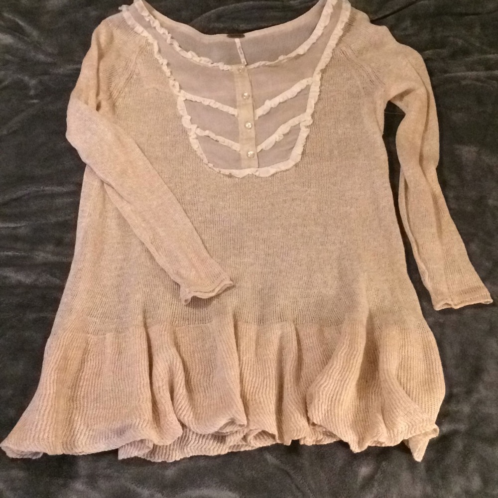 Free People Light Sweater Size XS
